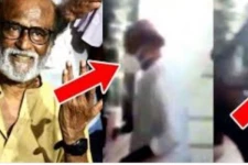 மிகவும் ஒல்லியான தோற்றத்தில் ரஜினி: காரிலிருந்து இறங்கும் வீடியோ காட்சிகள் வெளியானது