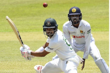 சதமடித்த கேப்டன்... திணறும் இலங்கை! முதல் இன்னிங்ஸில் ஓட்டங்களை குவித்த வங்க தேசம்