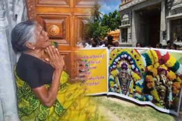 யாழ் பிரபல ஆலயத்தில் 60 பவுண் நகை மாயம் ; நீதி கேட்டு வீதிக்கு இறங்கிய பக்தர்கள்!