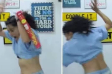 பிறந்தநாள் கொண்டாட்டத்தில் அலறிஅடித்து ஓடிய நடிகை டாப்ஸி- என்ன ஆனது, வைரலாகும் வீடியோ