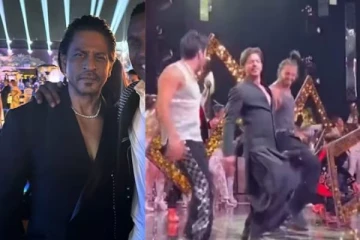 ஆனந்த் அம்பானி திருமணம்: நிகழ்ச்சியில் குத்தாட்டம் போட்ட ஷாருக்கான் (வீடியோ)
