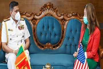 அமெரிக்க தூதுவருக்கும் கடற்படை தளபதிக்கும் இடையே முக்கிய சந்திப்பு