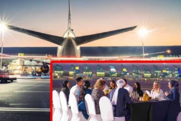 சர்வதேச விமான ஓடுபாதையில் இப்தார் நோன்பு திறப்பு நிகழ்ச்சி! உலகில் முதன்முறை