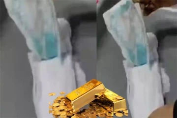 சானிடரி நாப்கினுக்குள் தங்கம்; கடத்த முயன்ற பெண் கைது!