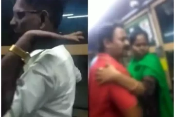 மனைவியிடம் சில்மிஷம்... கணவன் முன்னே போலீஸ்காரர் அட்டகாசம்!