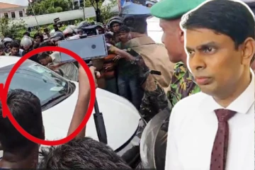 பலத்த பாதுகாப்பின் மத்தியில் வெளியேறிய வைத்தியர் அர்ச்சுனா