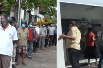 ஜனாதிபதி வந்து போகிறார்;  பால்மாவுக்காக  காத்திருந்த மக்களை வெளியேற்றிய பொலிஸார்!