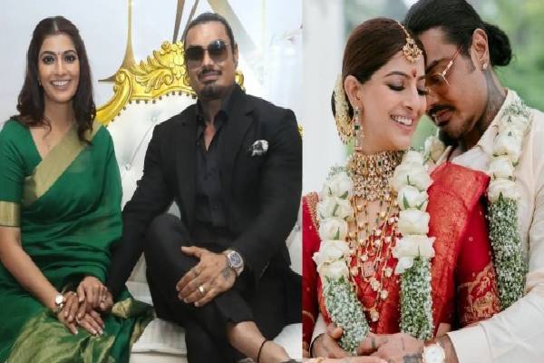 நடிகை வரலட்சுமிக்கு சர்ப்பிரைஸாக பரிசளித்த கணவர்... இணையத்தை ஆக்கிரமிக்கும் காணொளி! | Varalakshmi Husband Gifted A Car Viral Video