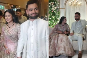 உத்தரபிரதேச எம்.பியுடன் கிரிக்கெட் வீரர் ரிங்கு சிங்கிற்கு திருமண நிச்சயதார்த்தம்: வைரலாகும் வீடியோ