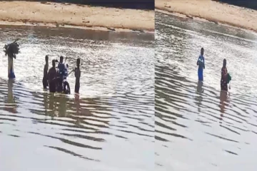 சந்தன மடு ஆறு பெருக்கெடுப்பு: மக்கள் பெரும் அசௌகரியத்தில்