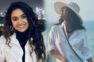 ஒரேயடியாக கவர்ச்சி களத்தில் குதித்த கீர்த்தி சுரேஷ்..திக்குமுக்காடி போன இளசுகள்!