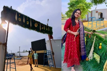 VJ மணிமேகலை புது வீடு கிரஹப்பிரவேசம்.. எப்படி இருக்கு பாருங்க