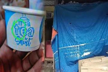 டீக்கடையில் சிலுவை : சீல் வைத்த தேவஸ்தான நிர்வாகம்