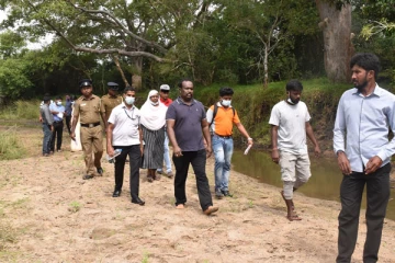 மணல் அகழ்வு செய்யப்படும் இடங்களை நேரடியாக சென்று அவதானித்த விசேட குழு (VIDEO)