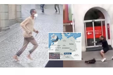 ஜேர்மனியில்  நடந்த பயங்கர ச,ம்பவம்... 3 பேர் பலி-பலர் காயம்: கமெராவில் பதிவான வீடியோ காட்சி