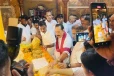 மகிந்த தலைமையில் நாமலுக்காக விசேட போதி பூஜை! களனியில் திரண்ட ஆதரவாளர்கள்