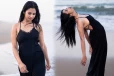 நடிகை காயு ஸ்ரீயின் கடற்கரை கிளாமர் லுக் போட்டோஷூட்..