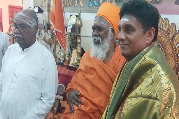 நல்லை ஆதீனத்திற்கு சஜித் விஜயம்! | Sajith S Visit To Nallai Adeena