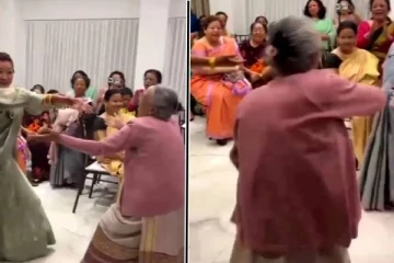 70 வயது தாண்டிய பாட்டிக்கு வந்த ஆசை! குடும்ப விழாவை அமர்களப்படுத்திய நொடிகள்..