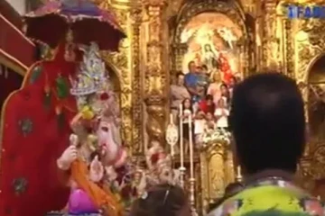 இயேசுவை சந்தித்த விநாயகர்! ஓர் சுவாரசிய வீடியோ