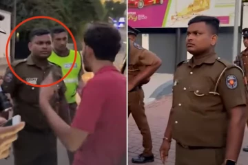 சர்ச்சையில் சிக்கிய காவல்துறை அதிகாரிகள்: வைரலாகியுள்ள காணொளி