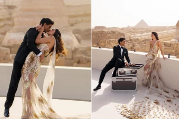 3D-யில் திருமண உடை - WWE வீராங்கனையை மணந்த இந்திய வம்சாவளி பில்லியனர்!