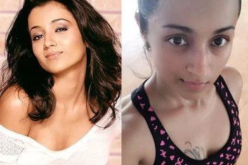 நடிகை திரிஷா தனது உடலில் அந்த இடத்தில் குத்தியுள்ள டாட்டூவை பார்த்துள்ளீர்களா.. இதோ