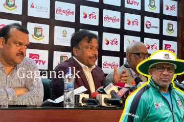 චන්දික හතුරුසිංහ ලොකු හතුරුකමක්. - බංගලාදේශ අරගලකරුවන් හතුරුසිංහ එලවා දමයි.