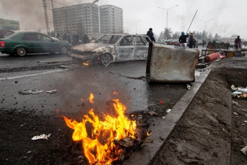 கஸக்ஸ்தானில் அரச எதிர்ப்பு ஆர்ப்பாட்டங்களின் போது 164 பேர் பலி (VIDEO)