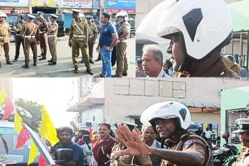 சாந்தனின் புகழுடல் தாங்கிய ஊர்தியினை மறித்த பொலிஸார்