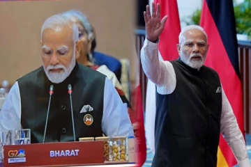 ஜி20 மாநாடு: இந்தியா அல்ல 'பாரத்' - பிரதமர் மோடியின் முன் வைக்கப்பட்டுள்ள பெயர் பலகை!