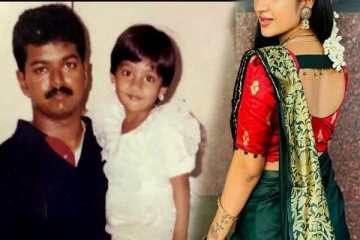 நடிகர் விஜய் தூக்கி வைத்திருக்கும் இந்த குட்டி பாப்பா சீரியல் நடிகையா? இணையத்தில் வைரல்!