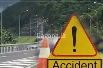 දක්ෂිණ අධිවේගයේ අනතුරක්.