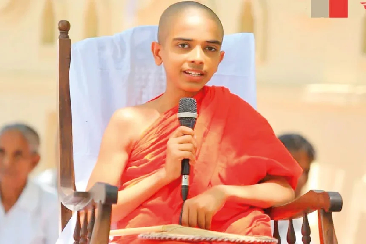 14 வயதில் உயர்தரபரீட்சையில் 3 A எடுத்து சாதித்த இளம் பிக்கு | 14 Years Old 3 A For The Little Monk In The A L