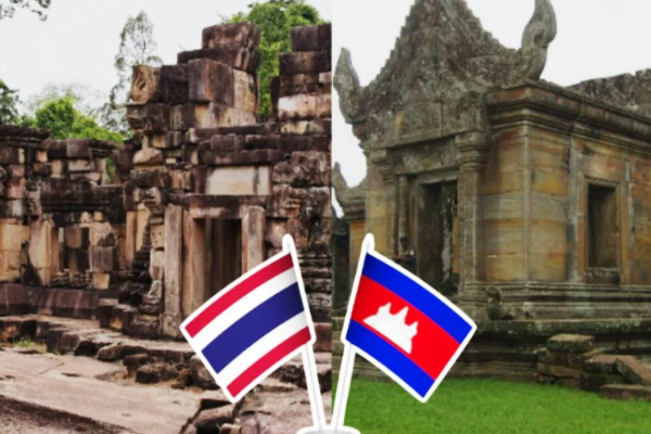 1000 ஆண்டுகள் பழமையான சிவன் கோவிலுக்கு சண்டை போடும் நாடுகள்! | Thailand Cambodia Fight 1000 Year Old Shiva Temple