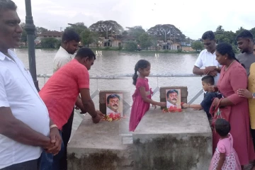 தமிழர் பகுதிகளில் விஜயகாந்திற்கு அஞ்சலி (Photos)