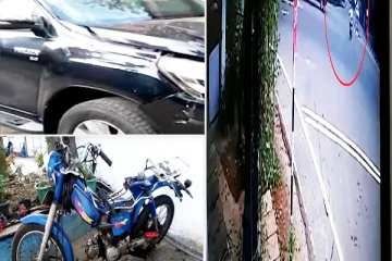 வர்த்தகரின் உயிரை பிரித்த கோர விபத்து - கண்காணிப்பு கருவியில் பதிவான சம்பவம்(படங்கள்)