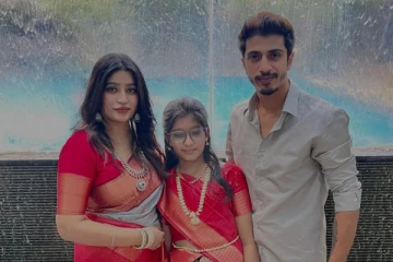 8 வயது மகள்.. தல தீபாவளி கொண்டாடிய ரியாஸ் கான் மகன் ஷாரிக்