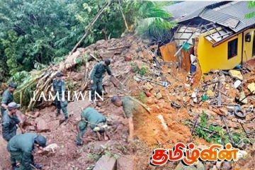 மண் சரிவில் சிக்கி தவித்த 6 பேரை காப்பாற்றிய மீட்பு குழுவினர்