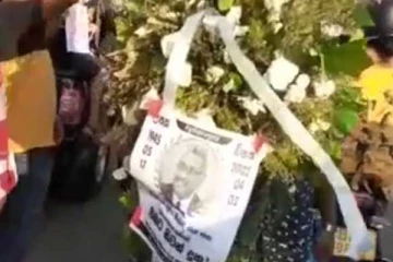 கோட்டபாயவுக்கு மலர்வளையம் வைத்த மக்கள்...வெளியான புகைப்படம்