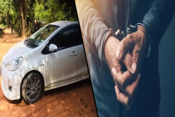 காரில் கடத்தப்பட்ட மான் இறைச்சிகளுடன் இருவர் கைது