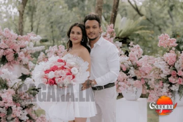 තරුණියන් හඩවමින් නදීමාල්ගේ අතගත් පතිනිය [PHOTOS]