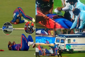 ஐபிஎல் போட்டியில் பந்தை பிடிக்க முயன்ற வீரரருக்கு நேர்ந்த விபரீதம்