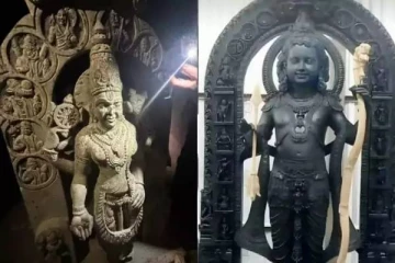 ஆற்றில் கிடைத்த விஷ்னு சிலை; அப்படியே அயோத்தி ராமர் உருவம் - 900 ஆண்டு அதிசயம்!