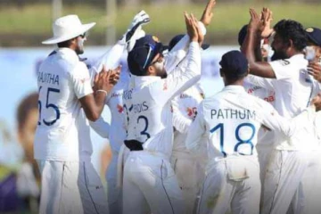 දෙවන ටෙස්ට් තරගය ලංකාව ජයග්‍රහණය කරයි..