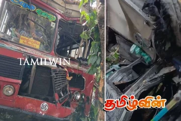 வேகக்கட்டுப்பாட்டை இழந்து விபத்துக்குள்ளான பேருந்து : 09 பேர் காயம்