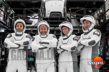 NASA SpaceX කාර්ය මණ්ඩලය අභ්‍යවකාශයට