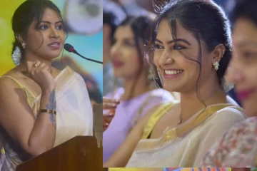 சேலையில் மின்னும் நடிகை ரச்சிதா மகாலட்சுமி!!