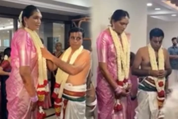 திருமண பந்தத்தில் இணைந்தார் மிக உயரமான வலைப்பந்தாட்ட வீராங்கனை தர்ஜினி