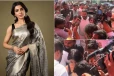 Viral Video: ரசிகர்கள் கூட்டத்தில் சிக்கிக்கொண்ட சமந்தா